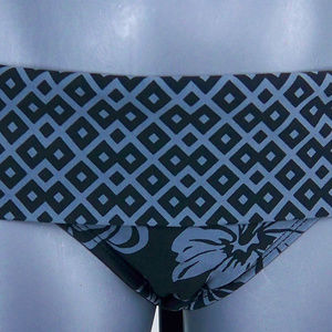 NEXT by ATHENA Diamond & Floral Print Black